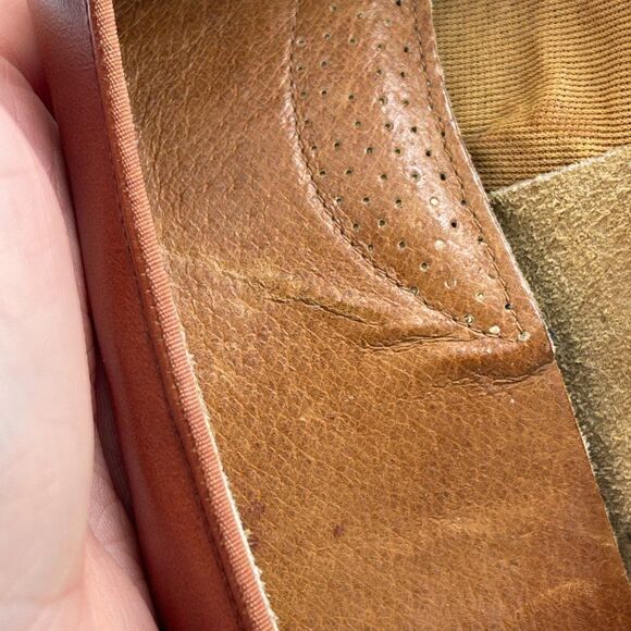 Vintage Softaires 70's Brown Round Toe Pumps 9 - Picture 12 of 13